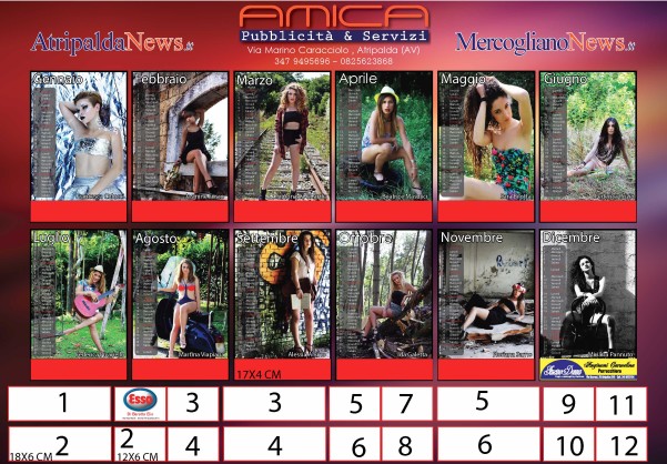 Calendario 2015 AtripaldaNews e MercoglianoNews